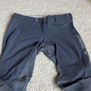 Pikeur Lucinda Style Full Seat Gray Riding Pants